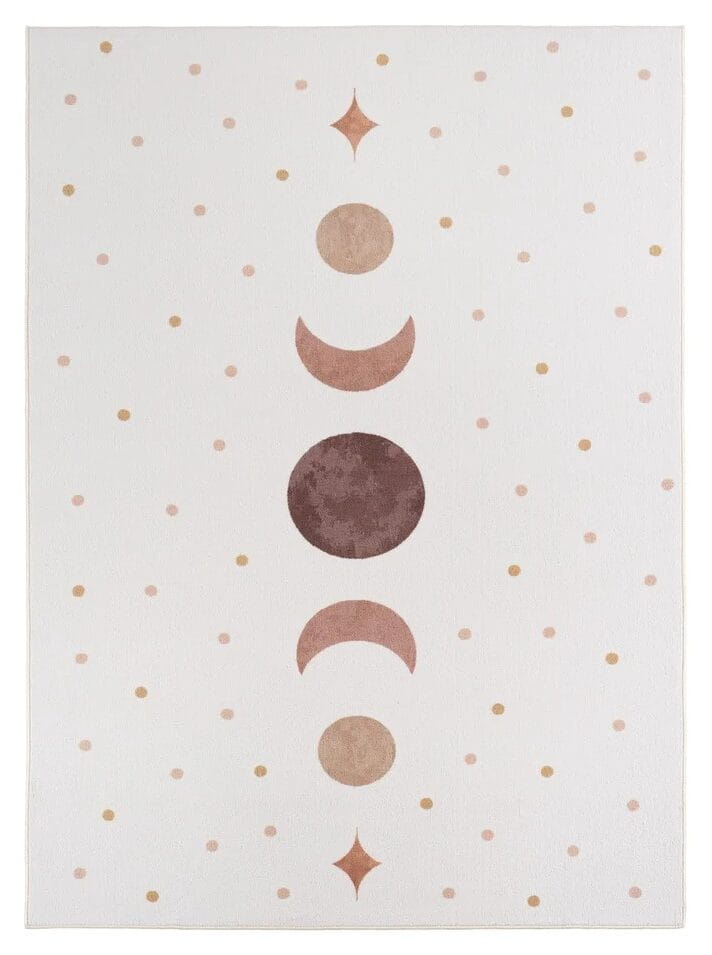 3z550x Tappeto Coco Cream Moon - immagine 1