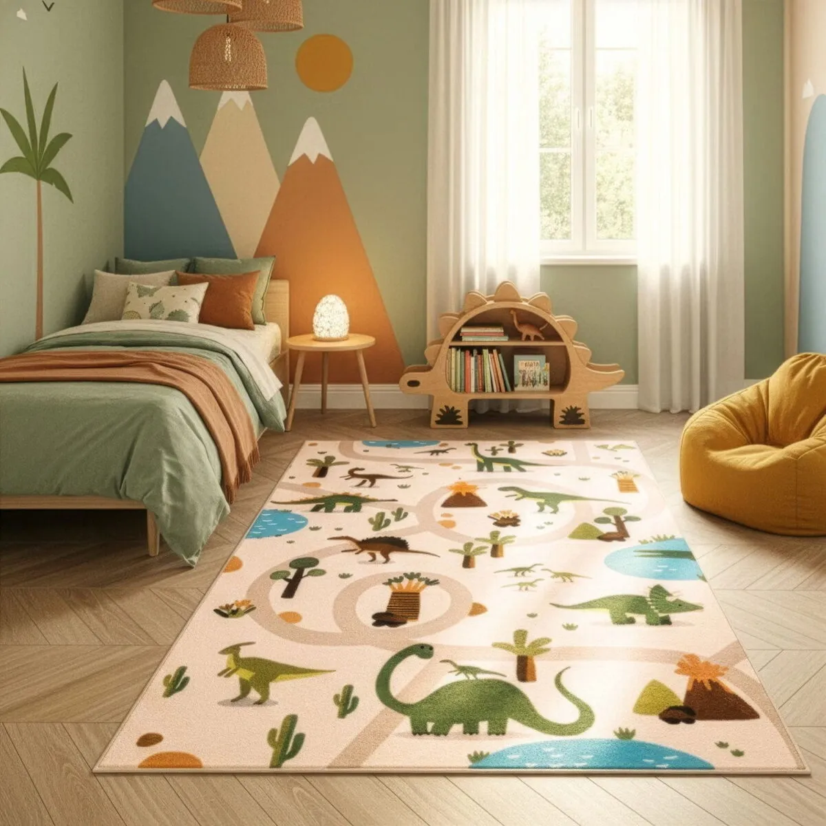 Tappeto Coco Beige Dino - immagine 2