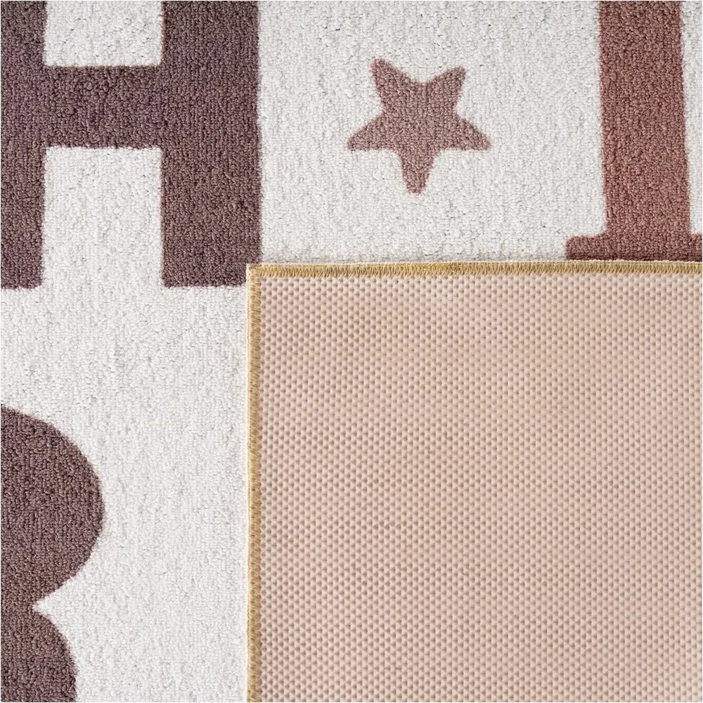 Tappeto Coco Cream Abc - immagine 3